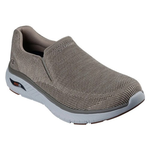 Front - Skechers Mens Arch Fit Crosser Locke Trainers