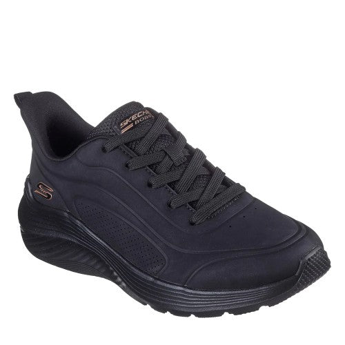 Front - Skechers Womens/Ladies Bobs Sport Squad Waves Trainers