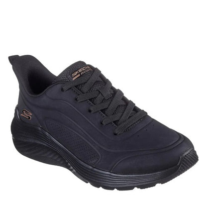Front - Skechers Womens/Ladies Bobs Sport Squad Waves Trainers