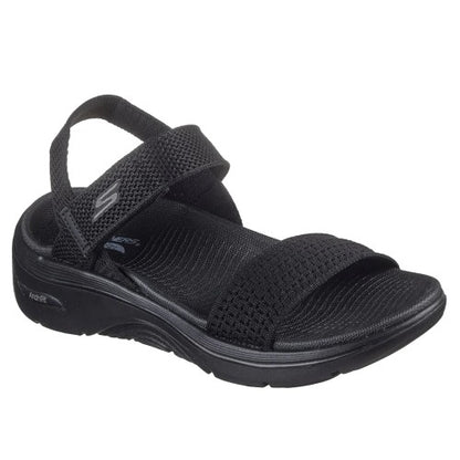 Front - Skechers Womens/Ladies Go Walk 2.0 Arch Fit Sandals