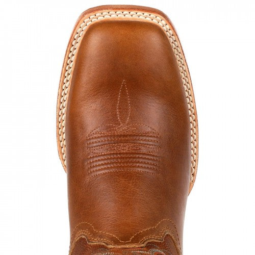 Front - Durango Womens/Ladies Arena Pro Full Grain Leather Cowboy Boots
