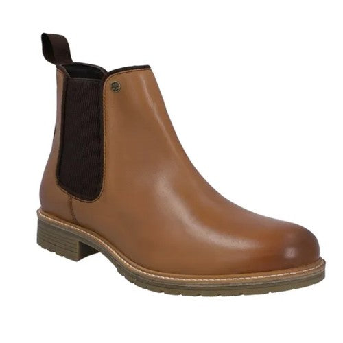 Front - Hunter Mens Munro Grain Leather Dealer Boots