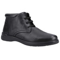 Front - Hush Puppies Mens Malcolm Leather Chukka Boots
