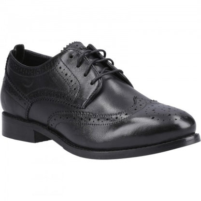 Front - Hush Puppies Womens/Ladies Natalia Leather Brogues