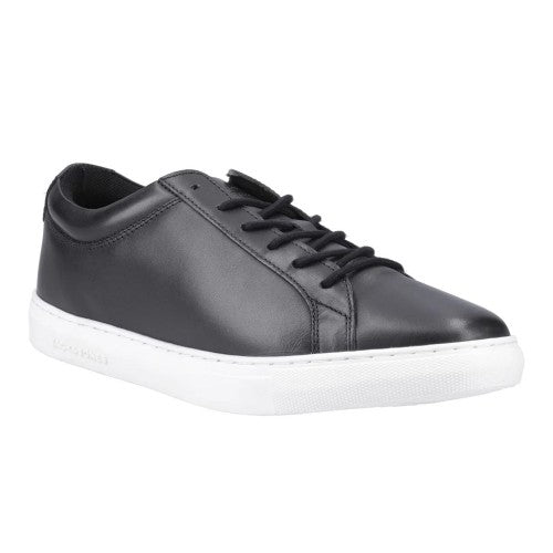 Front - Jack And Jones Mens Galaxy Leather Trainers