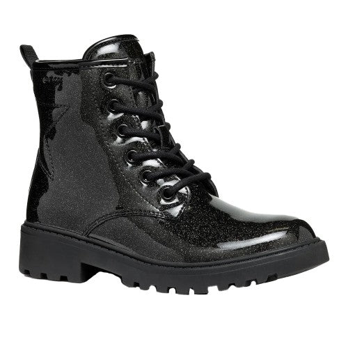 Front - Geox Girls J Casey G Ankle Boots
