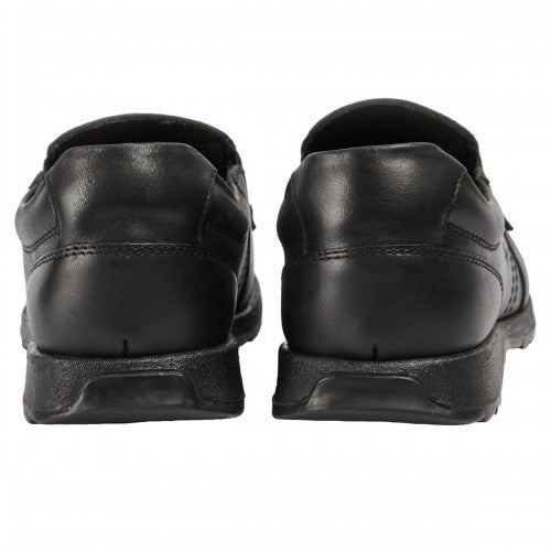 Front - POD Boys Nyle Leather School Shoes