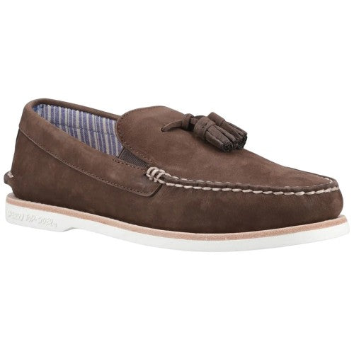 Front - Sperry Mens Authentic Original Leather Boat Shoes