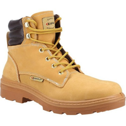 Front - Cofra Unisex Adult Kaibab Leather Safety Boots
