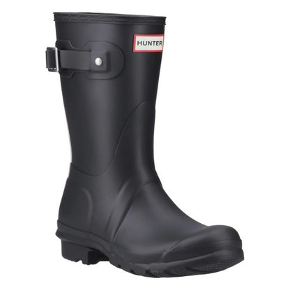 Front - Hunter Womens/Ladies Original Short Wellington Boots