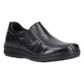 Front - Fleet & Foster Mens Magpie Leather Loafers