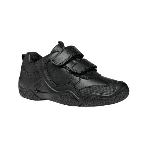 Front - Geox Boys Wader Leather School Shoes