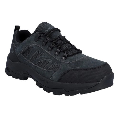Front - Hi-Tec Mens Bandera Expedition Suede Low Walking Shoes