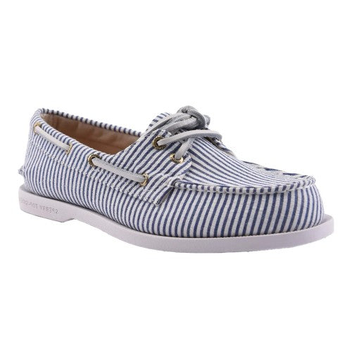 Front - Sperry Womens/Ladies Authentic Original Leather Boat Shoes