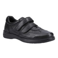 Front - Hush Puppies Mens Magnus Leather Loafers