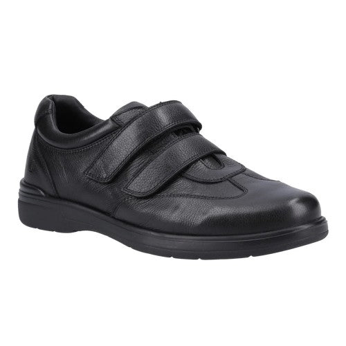 Front - Hush Puppies Mens Magnus Leather Loafers