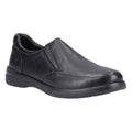 Front - Hush Puppies Mens Matthew Leather Slip-on Loafers