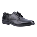 Front - Hush Puppies Mens Neal Leather Lace Up Shoes