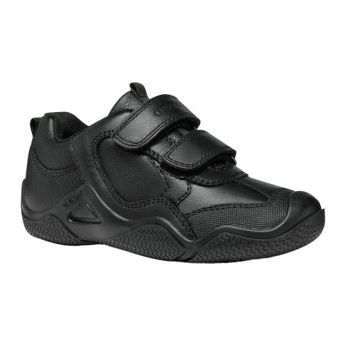 Front - Geox Boys Wader Leather School Shoes