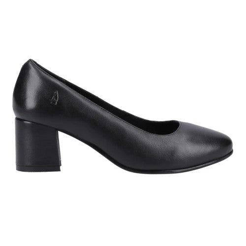 Front - Hush Puppies Womens/Ladies Anna Leather Wide Court Shoes