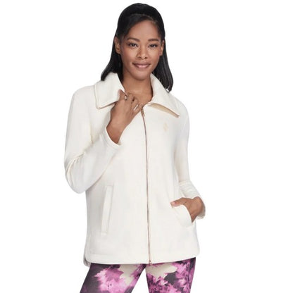 Front - Skechers Womens/Ladies Go Snuggle Jacket