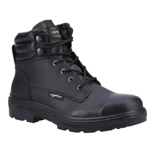 Front - Cofra Mens Hull BIS Leather Safety Boots