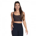 Front - Skechers Womens/Ladies Go Walk Cheetah Sports Bra