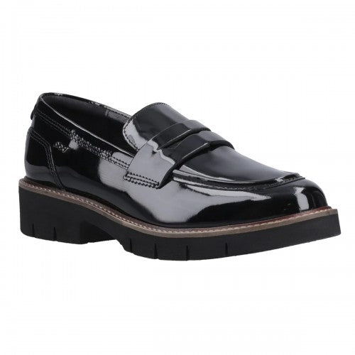 Front - POD Womens/Ladies Kaltin Leather Loafers