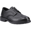 Front - Amblers Mens Cambridge Full Grain Leather Safety Shoes