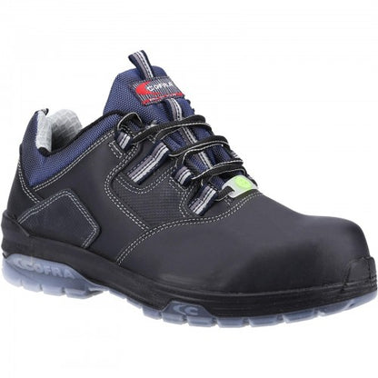 Front - Cofra Mens Rap S3 SRC Full Grain Leather Safety Shoes