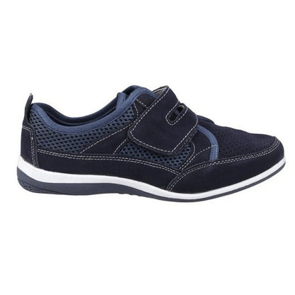Front - Fleet & Foster Womens/Ladies Pamela Leather Trainers