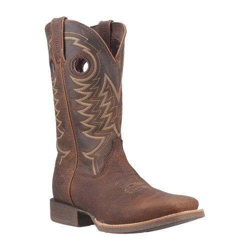 Front - Durango Mens Rebel Full Grain Leather Cowboy Boots