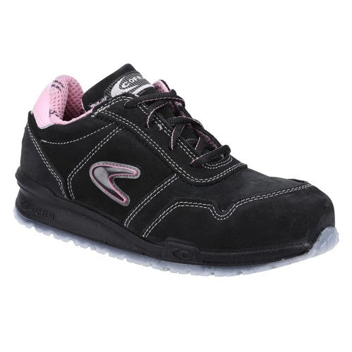 Front - Cofra Womens/Ladies Alice S3 SRC Italian Leather Trainers