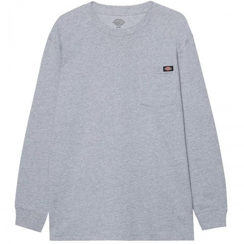 Front - Dickies Workwear Mens Pocket Long-Sleeved T-Shirt