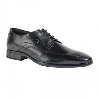 Front - POD Mens Duke Leather Derby Shoes