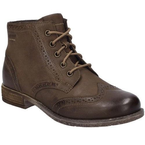 Front - Josef Seibel Womens/Ladies Sienna 75 Leather Ankle Boots