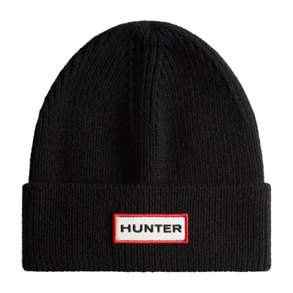 Front - Hunter Jura Knitted Scarf & Beanie Set