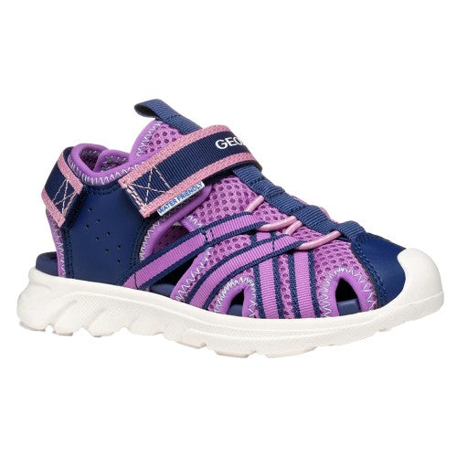 Front - Geox Girls Airadyum Sandals
