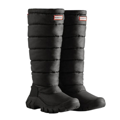 Front - Hunter Womens/Ladies Intrepid Tall Snow Boots