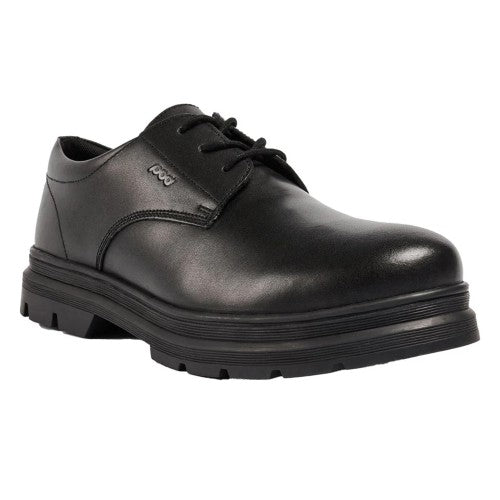 Front - POD Girls Irene Leather School Shoes