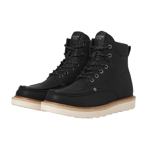 Front - Jack And Jones Mens Archway Moc Toe Ankle Boots