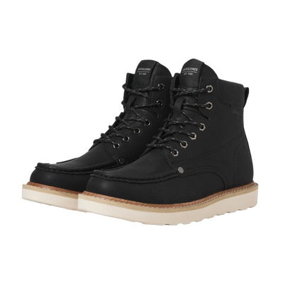 Front - Jack And Jones Mens Archway Moc Toe Ankle Boots
