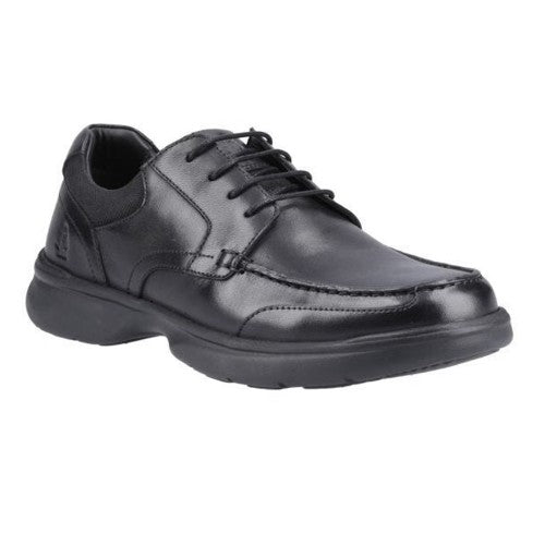 Front - Hush Puppies Mens Hugh Leather Casual Shoes