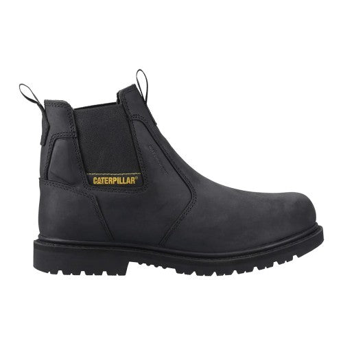 Front - Caterpillar Mens Ager Dealer Leather Occupational Work Boots