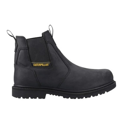 Front - Caterpillar Mens Ager Dealer Leather Occupational Work Boots