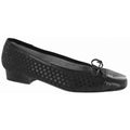 Front - RIVA ANDROS SUEDE Ladies Ballerinas / Womens/Ladies Slip-on Shoes