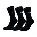 Front - Puma Mens Sports Socks (3 Pairs)
