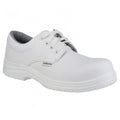 Front - Amblers FS511 White Unisex Safety Shoes