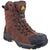 Front - Amblers Mens AS995 Pillar Composite Waterproof Zip Safety Hi-Boot