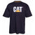 Front - Caterpillar Mens TM Logo Short Sleeve T-Shirt